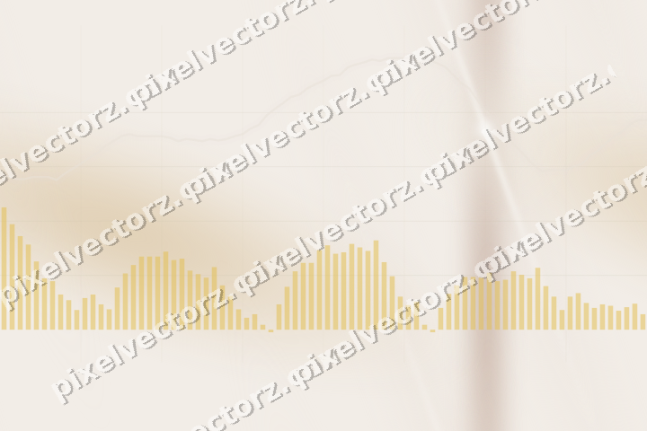 Nahtloser Pastell Diagramm Hintergrund in Bernstein und Blassorange