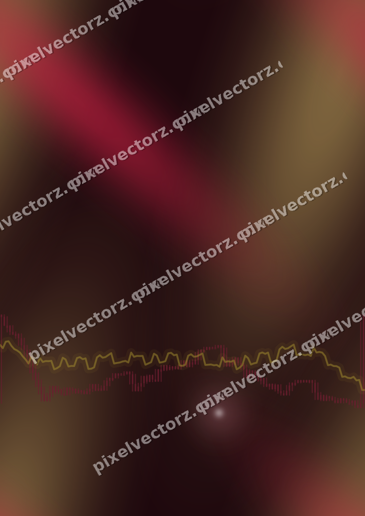 Nahtloser Neon Diagramm Hintergrund in Rosa und Rot