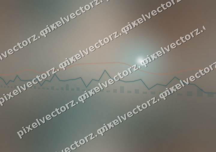 Nahtloser Neon Diagramm Hintergrund in Dunkelpetrol und Orange