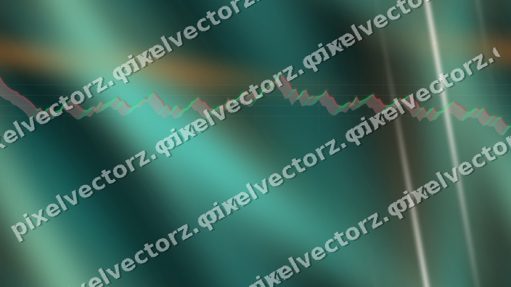 Nahtloser Neon Diagramm Hintergrund in Orange und Petrol