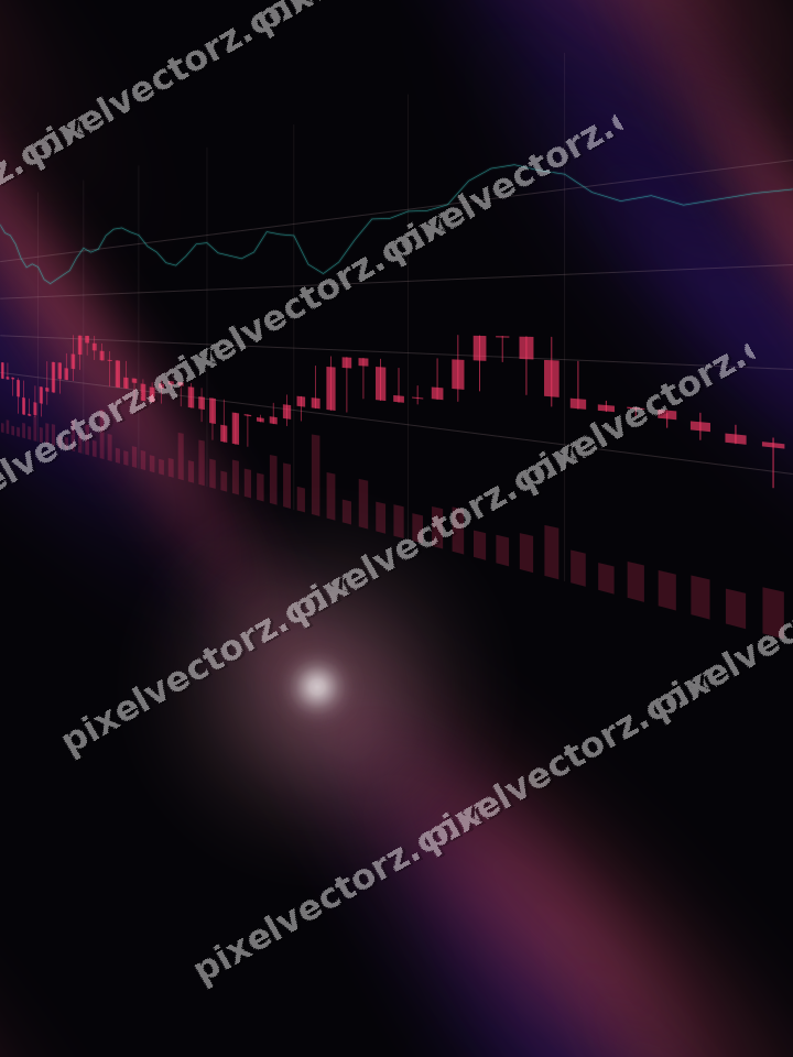 Nahtloser Neon Diagramm Hintergrund in Rosa und Bernstein