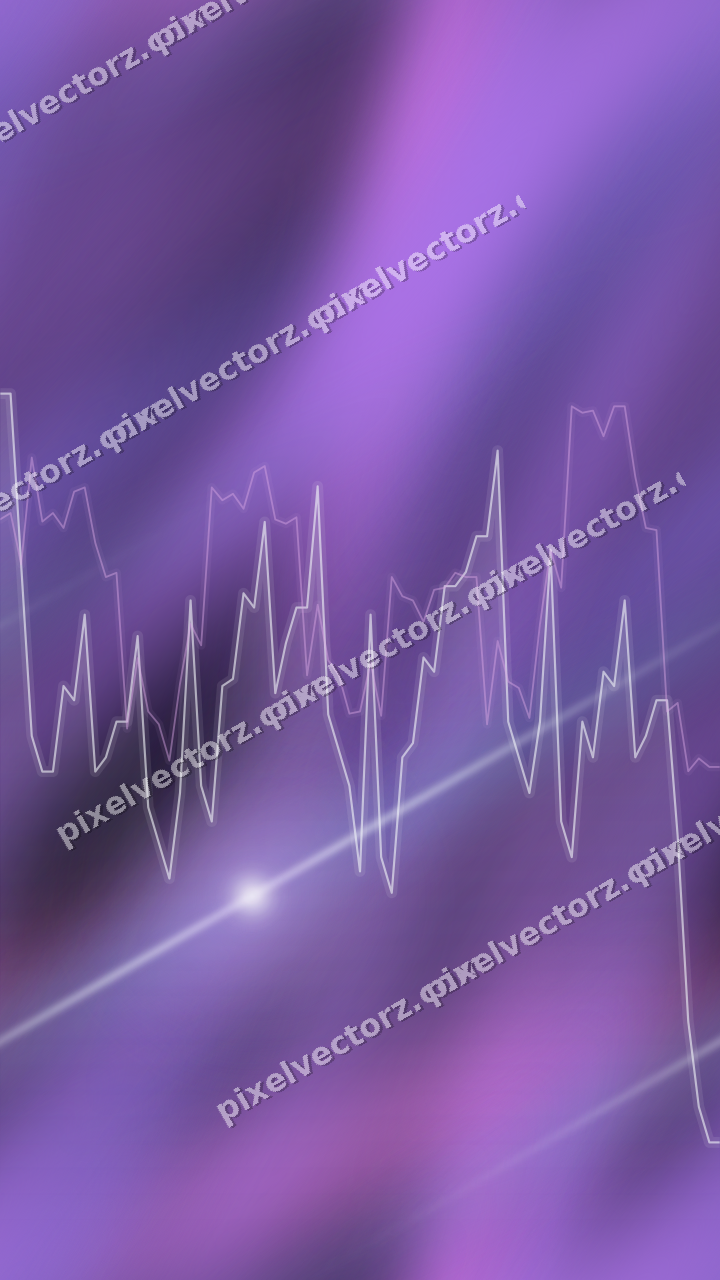Nahtloser Neon Diagramm Hintergrund in Violett und Blau