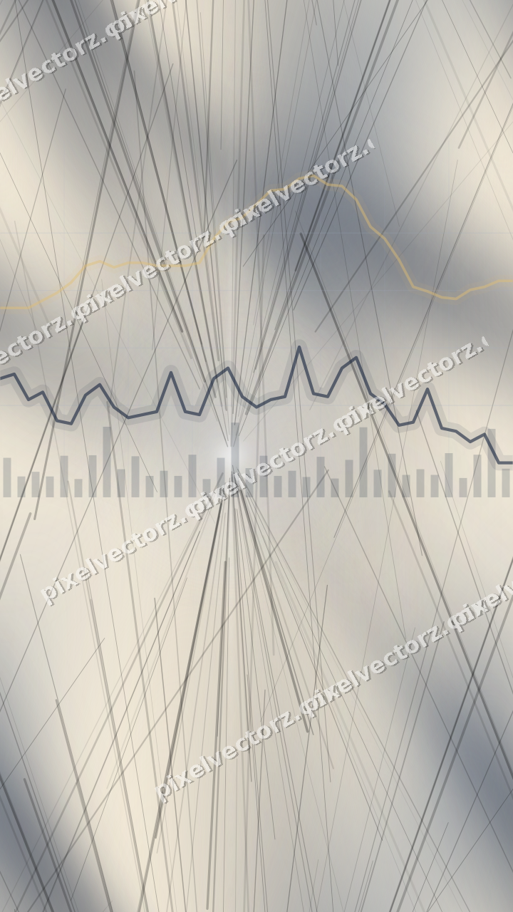 Nahtloser Pastell Diagramm Hintergrund in Dunkelblau und Bernstein