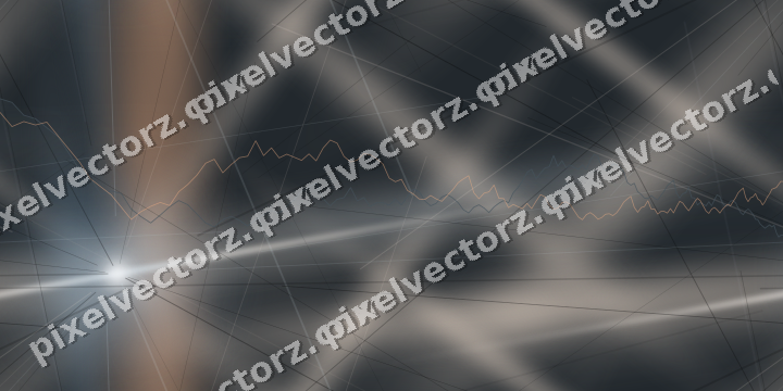 Nahtloser Neon Diagramm Hintergrund in Blau und Orange