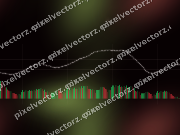 Nahtloser Neon Diagramm Hintergrund in Rot und Grün