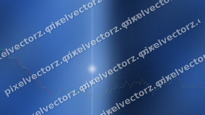 Nahtloser Neon Diagramm Hintergrund in Blau