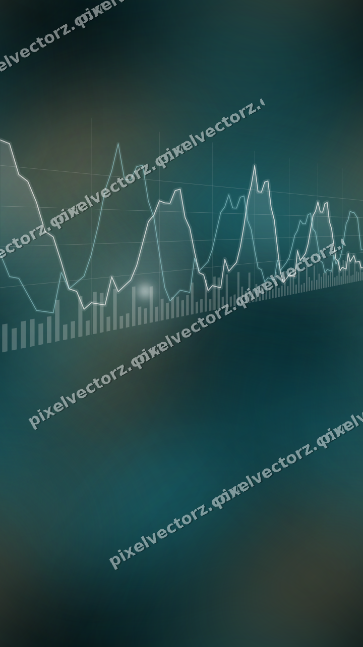 Nahtloser Neon Diagramm Hintergrund in Petrol und Orange