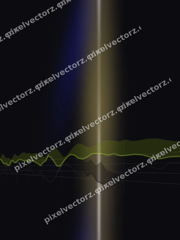 Nahtloser Neon Diagramm Hintergrund in Blau und Violett