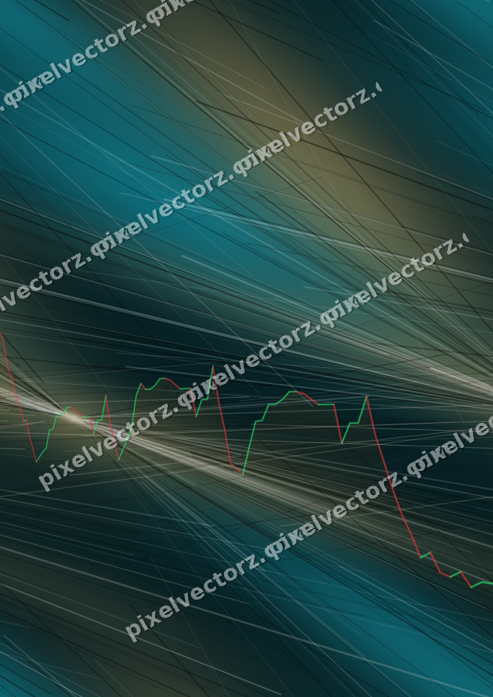 Nahtloser Neon Diagramm Hintergrund in Bernstein und Petrol