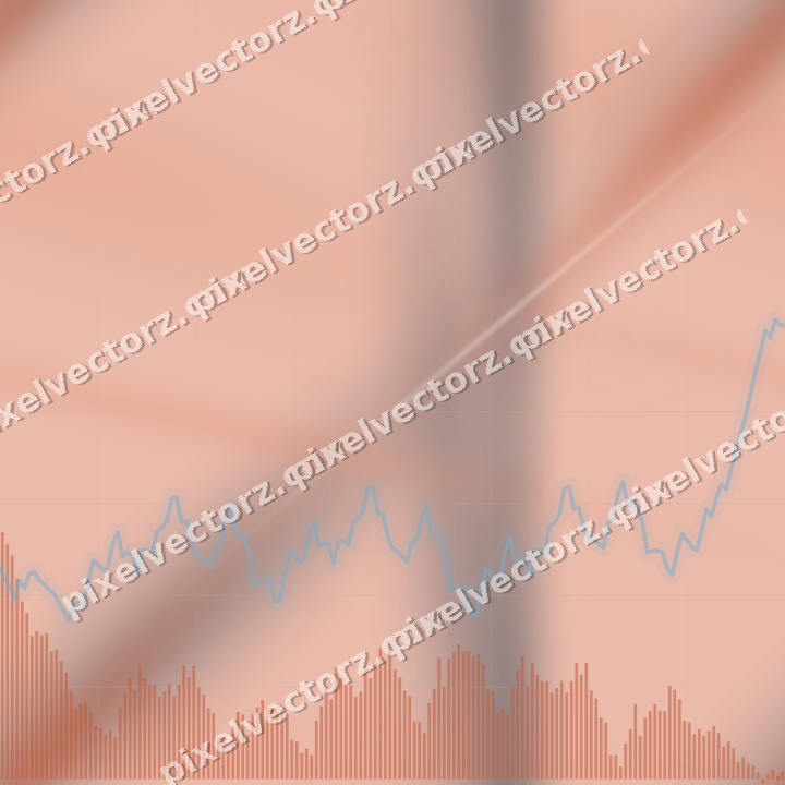 Nahtloser Pastell Diagramm Hintergrund in Orange und Türkis