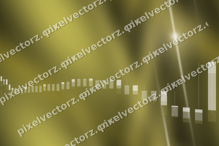 Nahtloser Neon Diagramm Hintergrund in Bernstein und Gelb