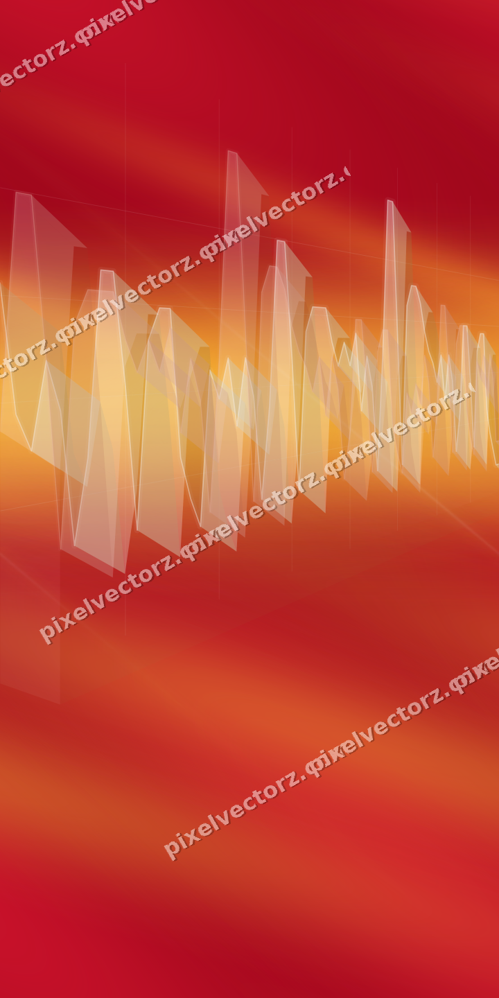 Nahtloser Neon Diagramm Hintergrund in Orange und Bernstein