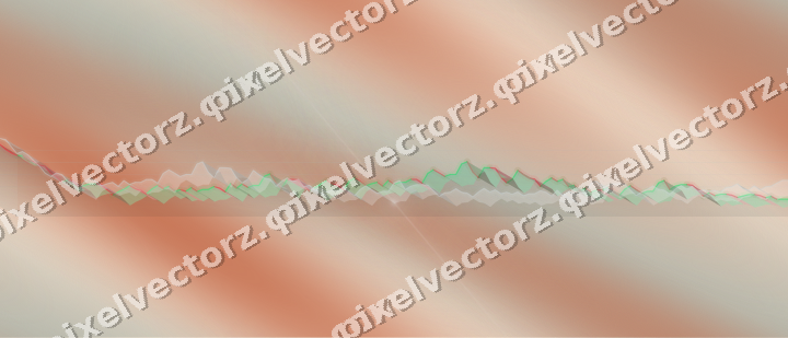 Nahtloser Pastell Diagramm Hintergrund in Dunkelpetrol und Orange