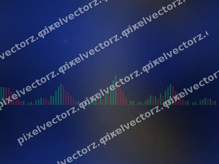 Nahtloser Neon Diagramm Hintergrund in Bernstein und Blau