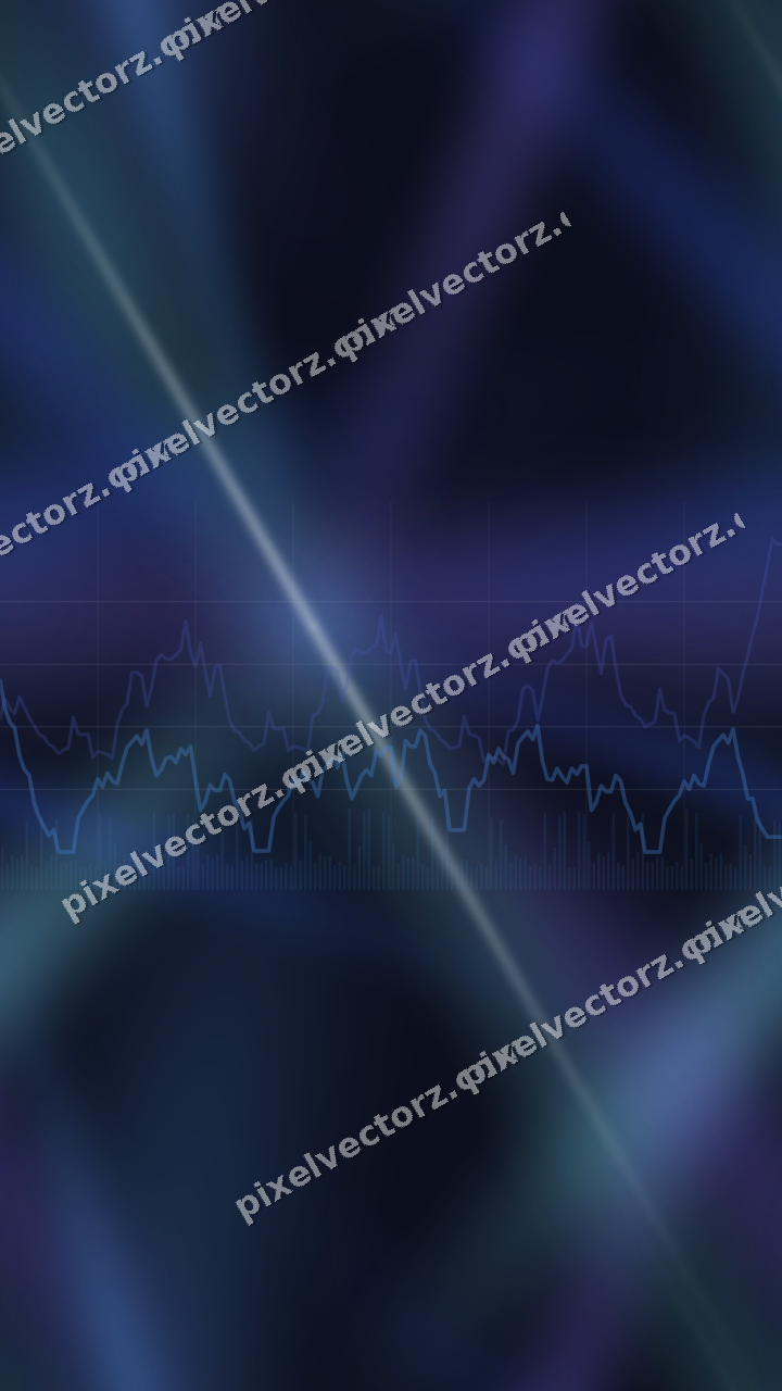 Nahtloser Neon Diagramm Hintergrund in Blau und Türkis