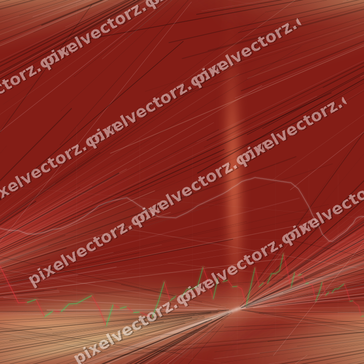 Nahtloser Neon Diagramm Hintergrund in Rot und Orange