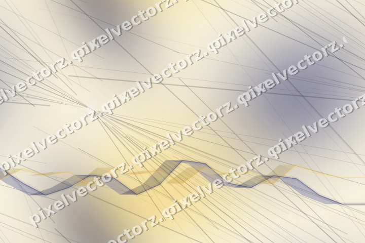 Nahtloser Pastell Diagramm Hintergrund in Dunkelblau und Bernstein