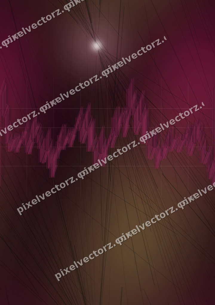 Nahtloser Neon Diagramm Hintergrund in Rosa und Gelb