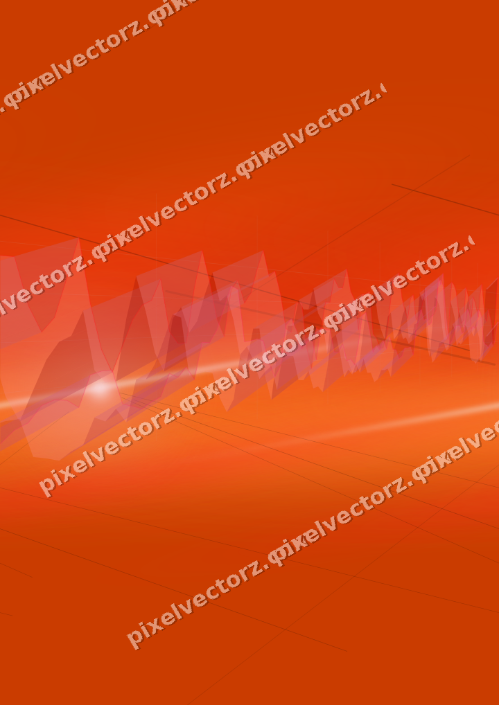 Nahtloser Neon Diagramm Hintergrund in Rot und Orange