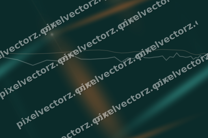 Nahtloser Neon Diagramm Hintergrund in Orange und Petrol