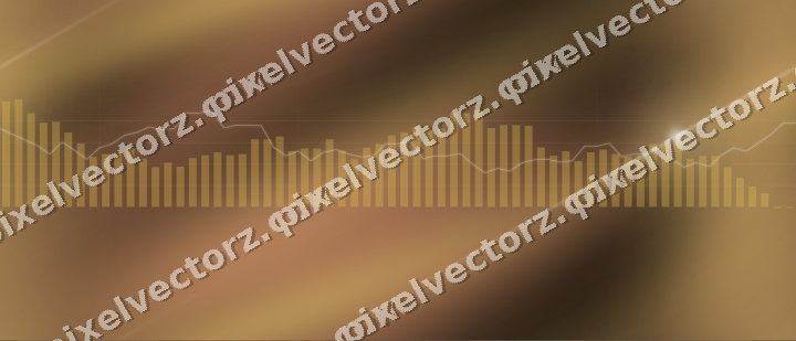 Nahtloser Neon Diagramm Hintergrund in Bernstein und Orange