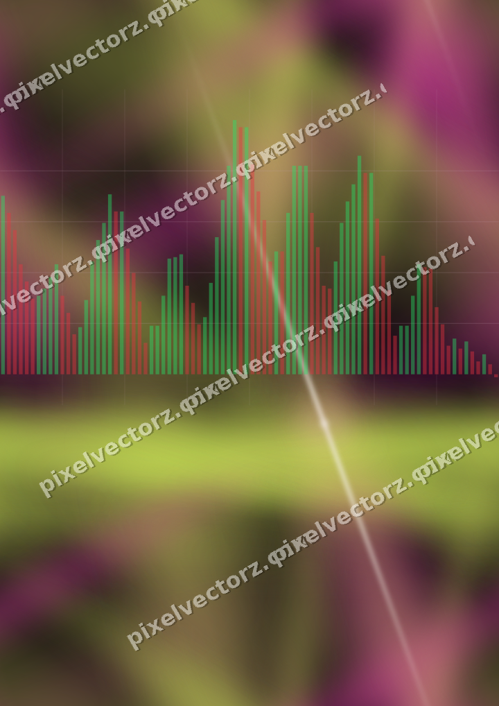 Nahtloser Neon Diagramm Hintergrund in Magenta und Limette