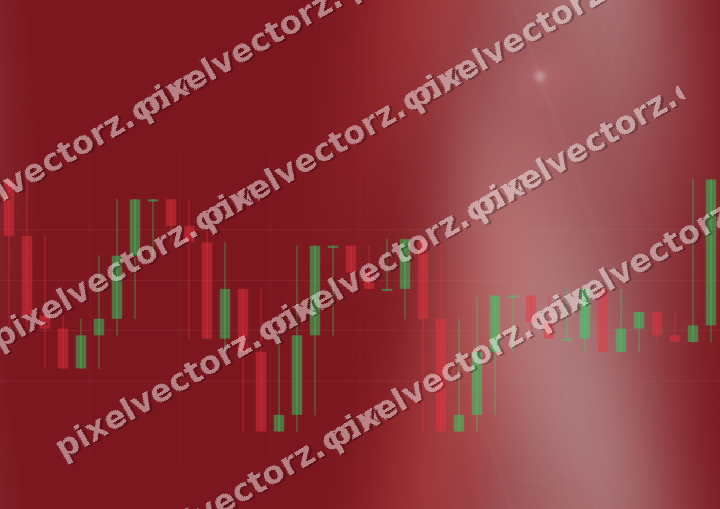 Nahtloser Neon Diagramm Hintergrund in Rot und Blasslimette