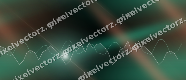 Nahtloser Neon Diagramm Hintergrund in Grün und Orange