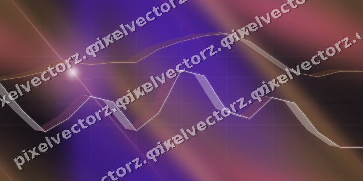 Nahtloser Neon Diagramm Hintergrund in Rosa und Bernstein