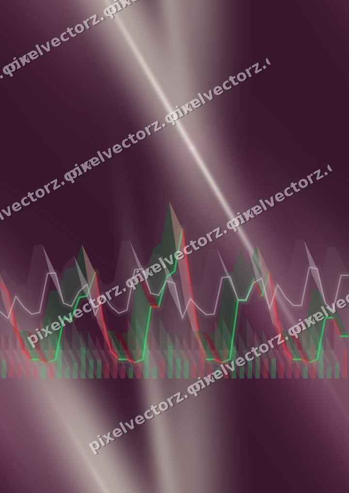 Nahtloser Neon Diagramm Hintergrund in Dunkelmagenta und Rosa