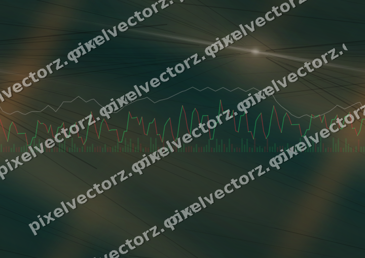 Nahtloser Neon Diagramm Hintergrund in Orange und Petrol