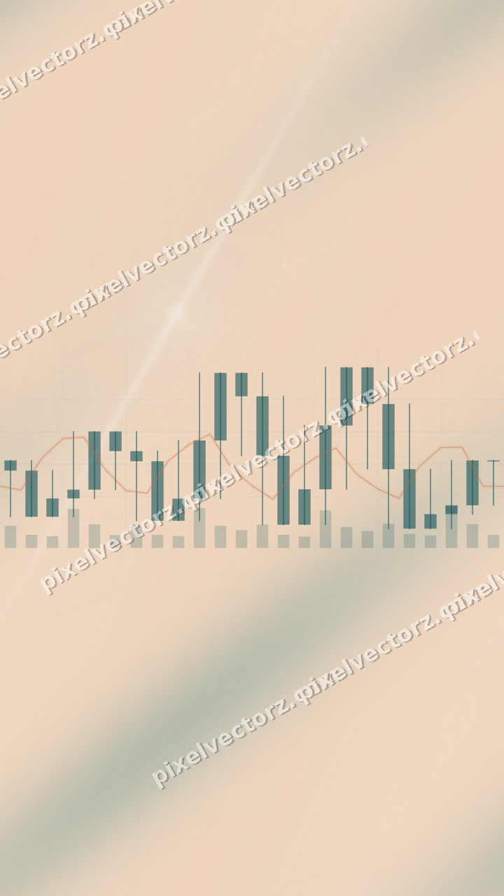 Nahtloser Pastell Diagramm Hintergrund in Dunkelpetrol und Orange