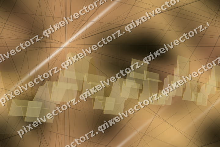 Nahtloser Neon Diagramm Hintergrund in Bernstein und Orange