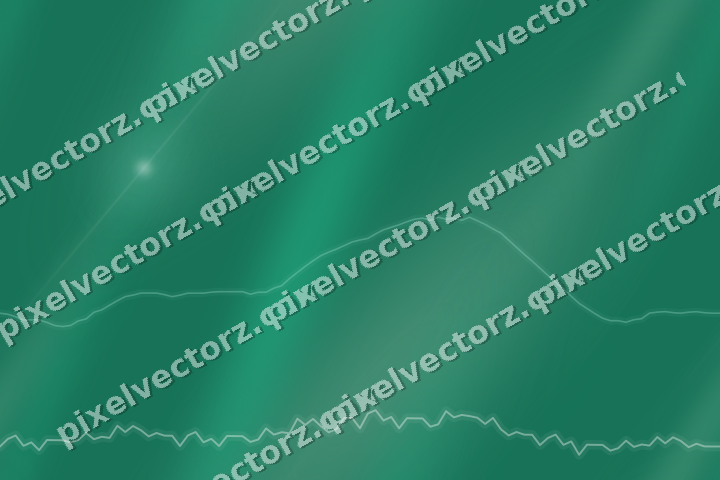 Nahtloser Neon Diagramm Hintergrund in Grün und Petrol