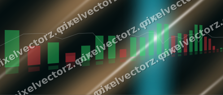 Nahtloser Neon Diagramm Hintergrund in Petrol und Orange