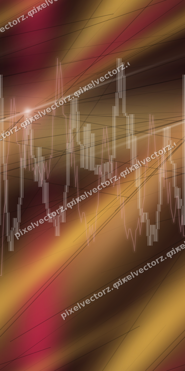 Nahtloser Neon Diagramm Hintergrund in Rosa und Bernstein