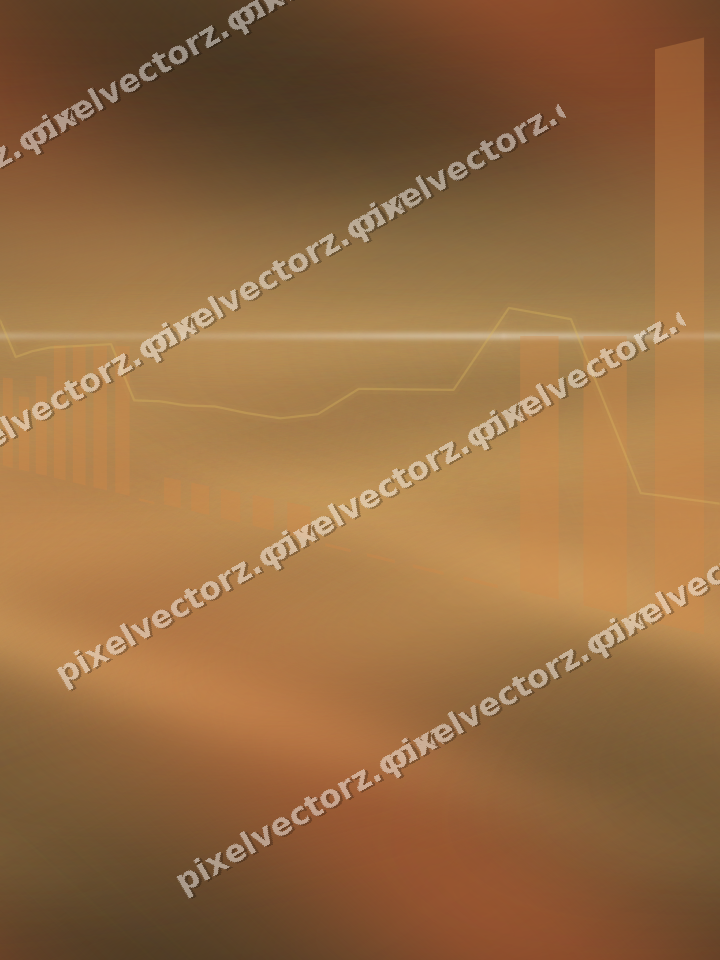 Nahtloser Neon Diagramm Hintergrund in Orange und Bernstein
