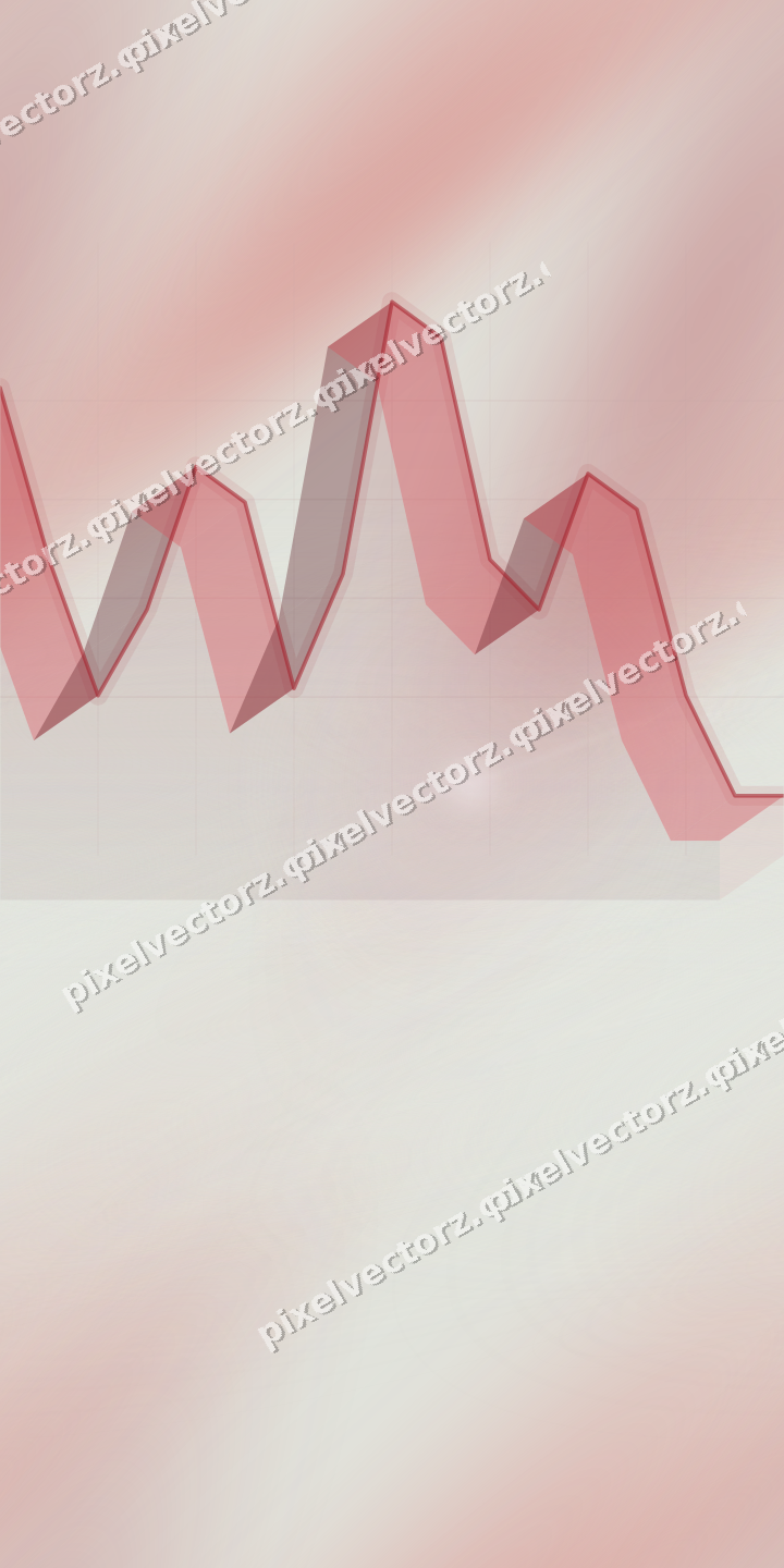 Nahtloser Pastell Diagramm Hintergrund in Rot und Blasslimette