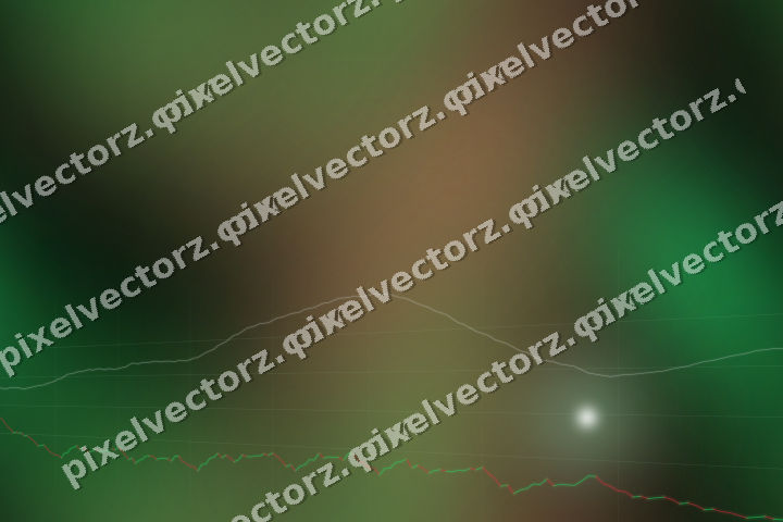 Nahtloser Neon Diagramm Hintergrund in Grün und Rot