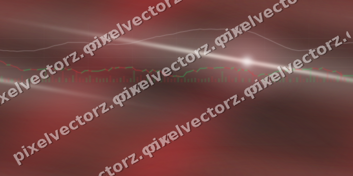 Nahtloser Neon Diagramm Hintergrund in Rot und Blassbernstein