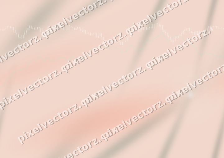 Nahtloser Pastell Diagramm Hintergrund in Dunkelgrün und Orange