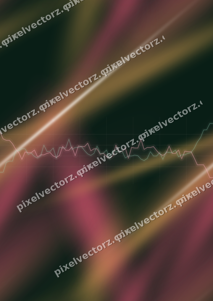 Nahtloser Neon Diagramm Hintergrund in Rosa und Bernstein