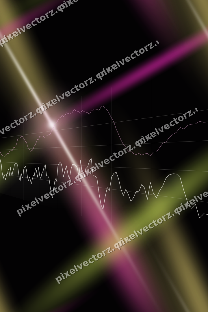 Nahtloser Neon Diagramm Hintergrund in Magenta und Limette