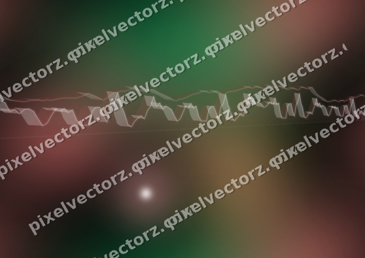 Nahtloser Neon Diagramm Hintergrund in Rot und Grün