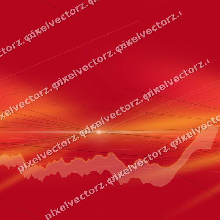 Nahtloser Neon Diagramm Hintergrund in Orange und Bernstein