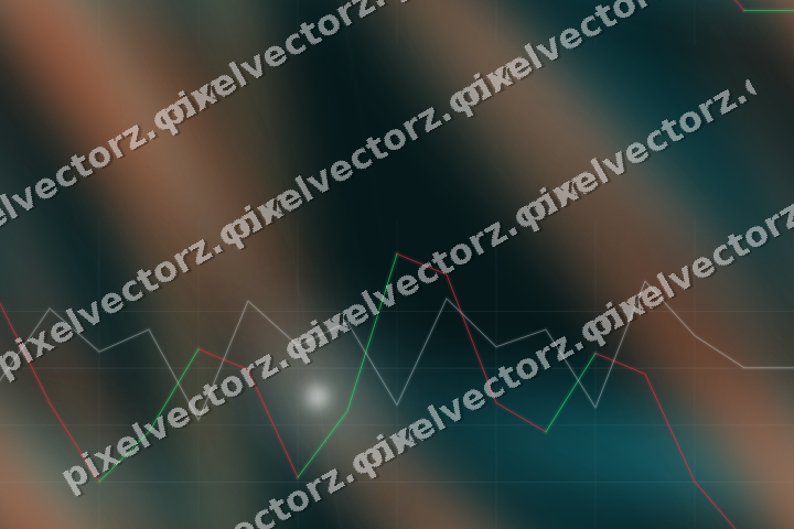 Nahtloser Neon Diagramm Hintergrund in Petrol und Orange