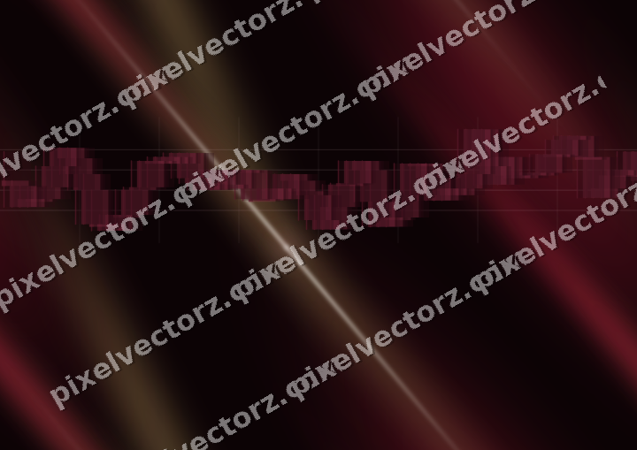 Nahtloser Neon Diagramm Hintergrund in Rosa und Bernstein