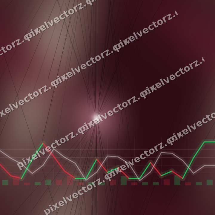 Nahtloser Neon Diagramm Hintergrund in Dunkelrosa und Bernstein