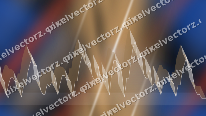 Nahtloser Neon Diagramm Hintergrund in Blau und Rot