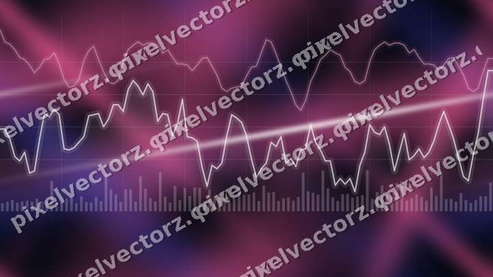 Nahtloser Neon Diagramm Hintergrund in Rosa und Blau